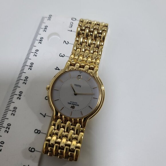 Raymond Weil Fidelio 4802 18k Gold Plated Quartz Watch - Picture 6 of 6
